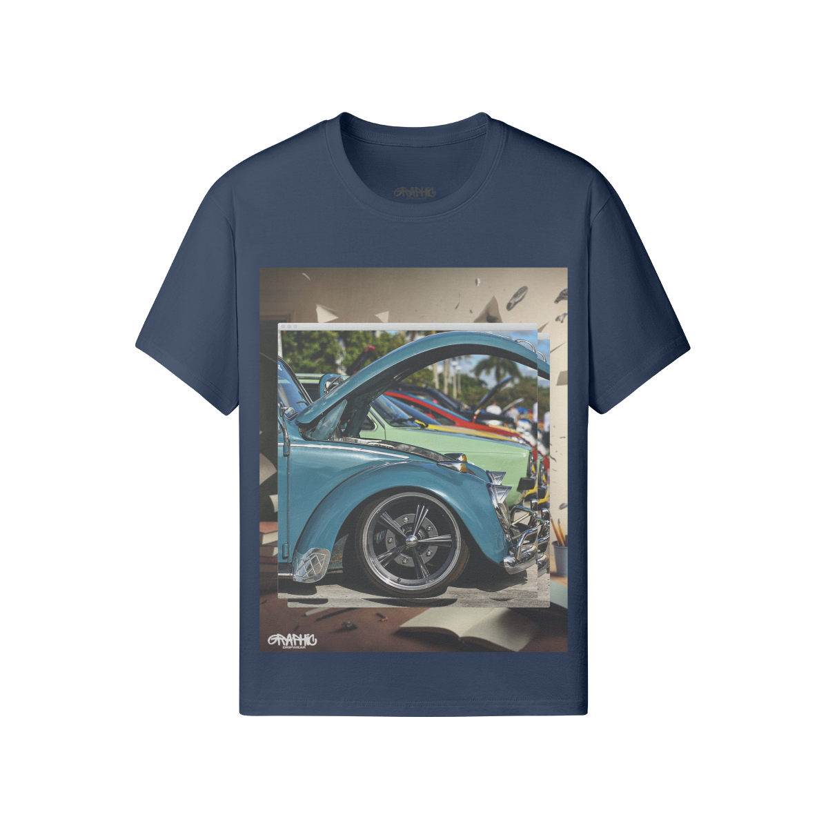 Graphic 180GSM Unisex Classic Fit Crew Neck T-shirt
