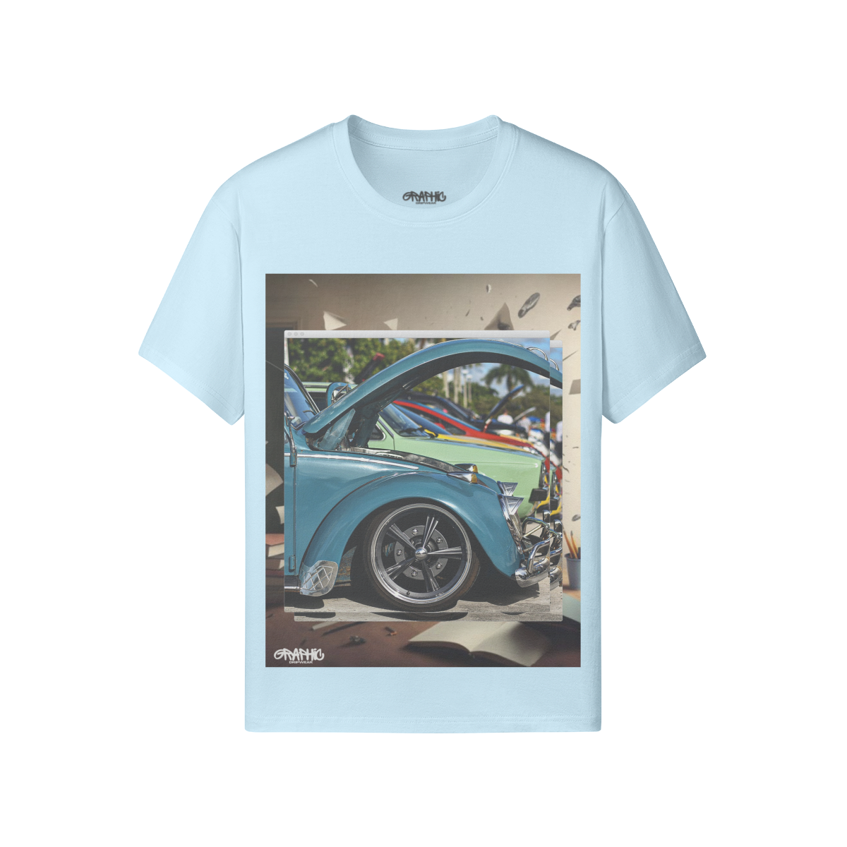 Graphic 180GSM Unisex Classic Fit Crew Neck T-shirt