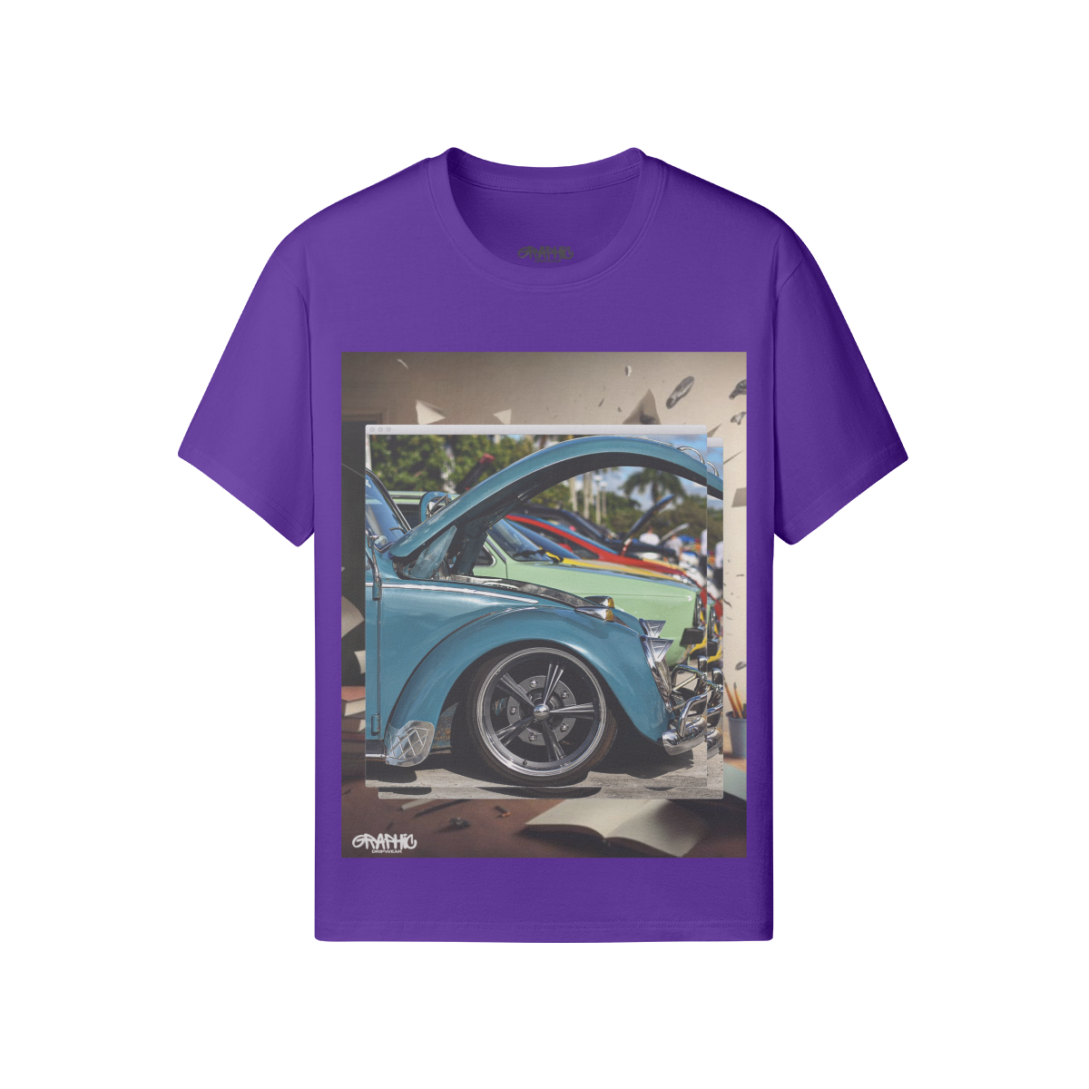 Graphic 180GSM Unisex Classic Fit Crew Neck T-shirt