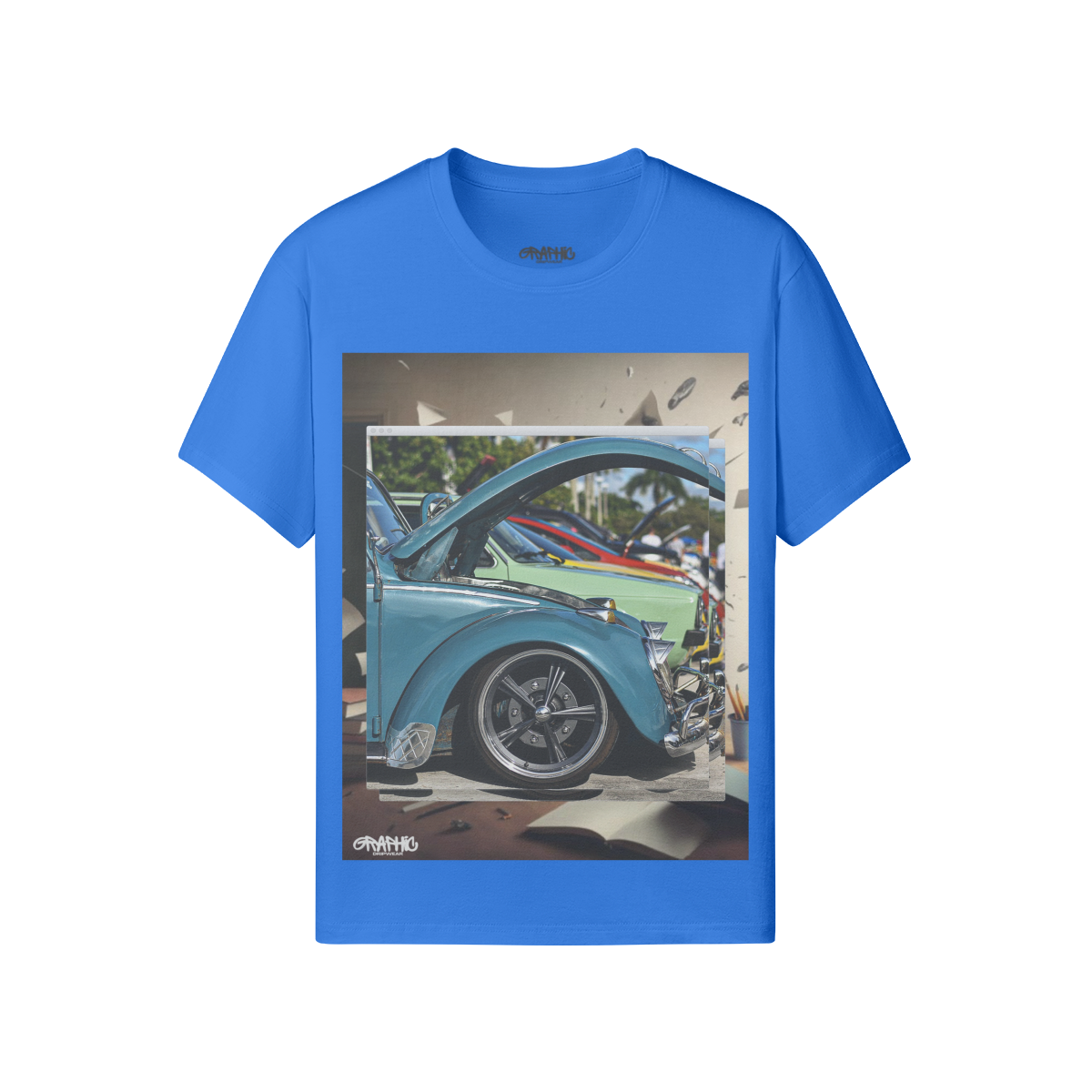 Graphic 180GSM Unisex Classic Fit Crew Neck T-shirt