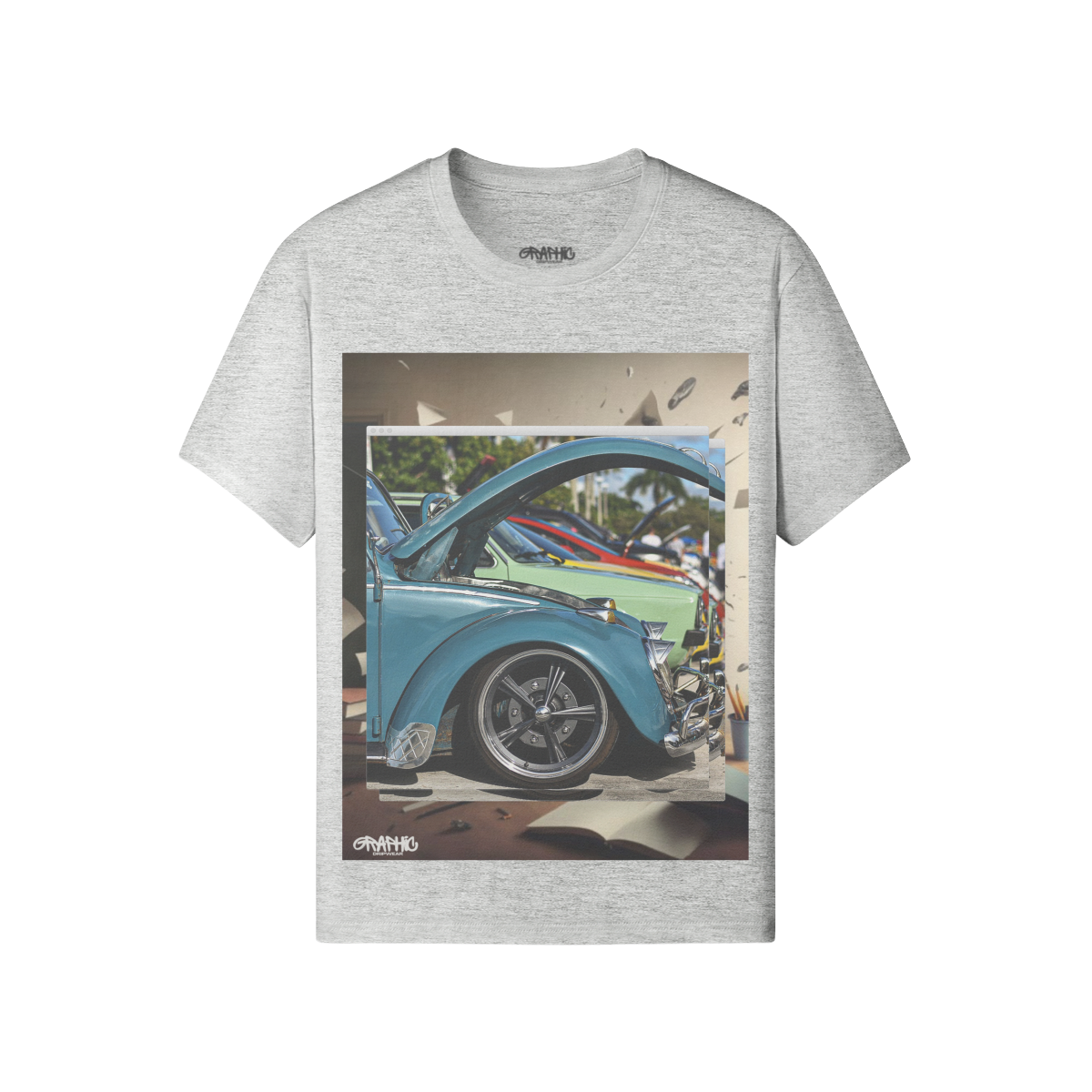 Graphic 180GSM Unisex Classic Fit Crew Neck T-shirt