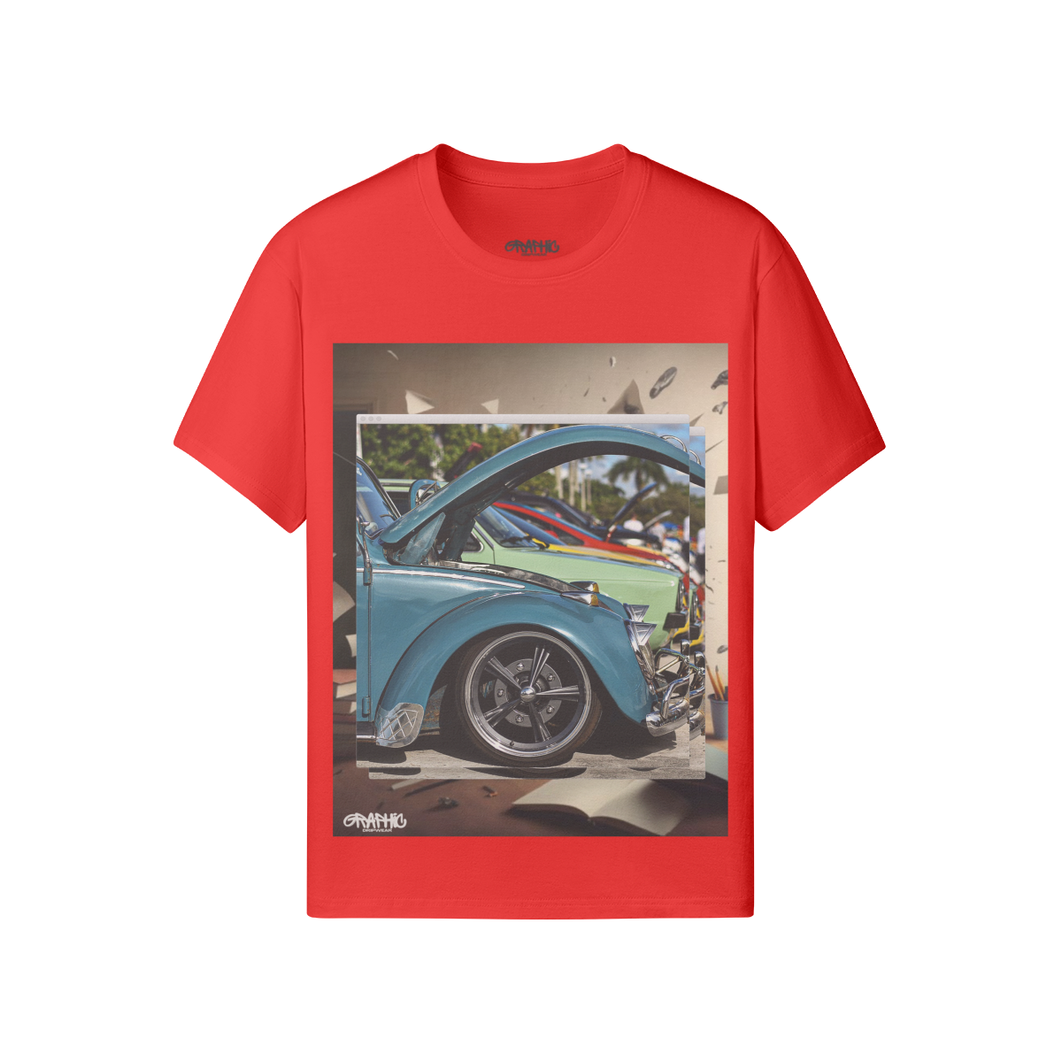Graphic 180GSM Unisex Classic Fit Crew Neck T-shirt