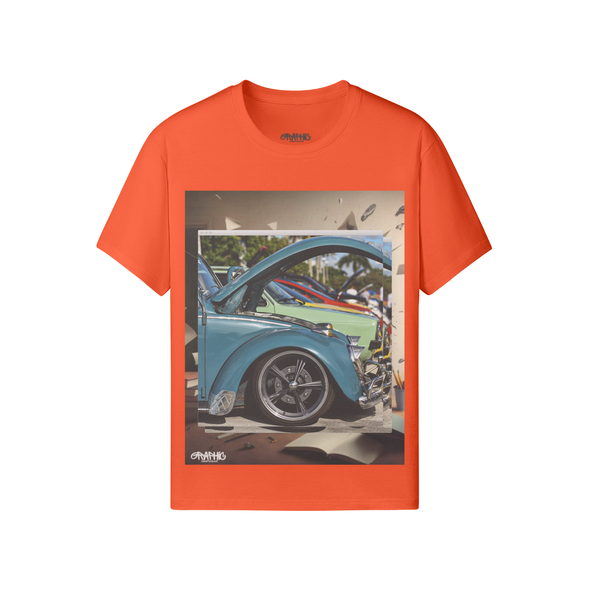Graphic 180GSM Unisex Classic Fit Crew Neck T-shirt