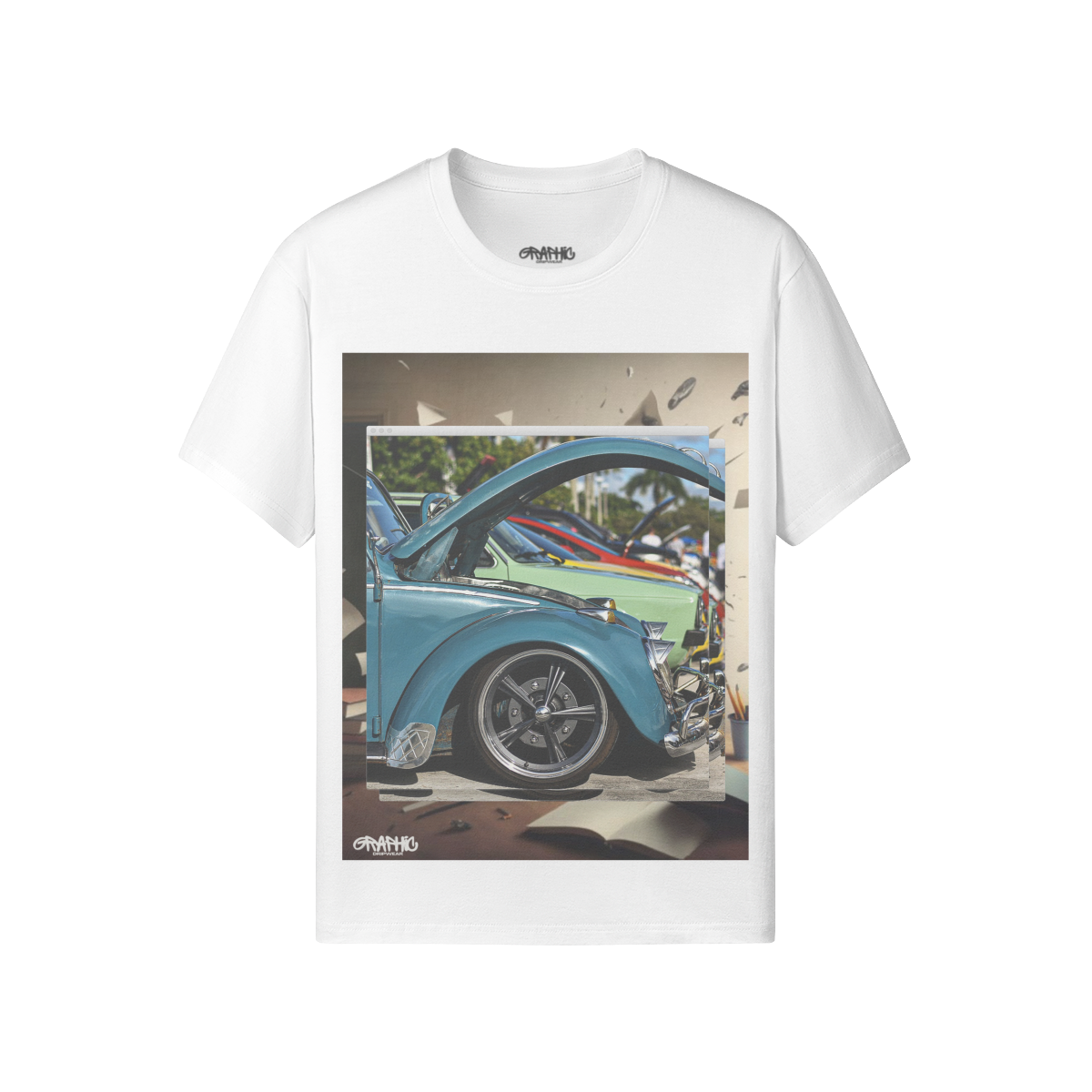 Graphic 180GSM Unisex Classic Fit Crew Neck T-shirt