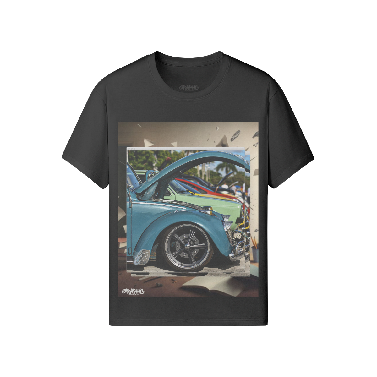 Graphic 180GSM Unisex Classic Fit Crew Neck T-shirt