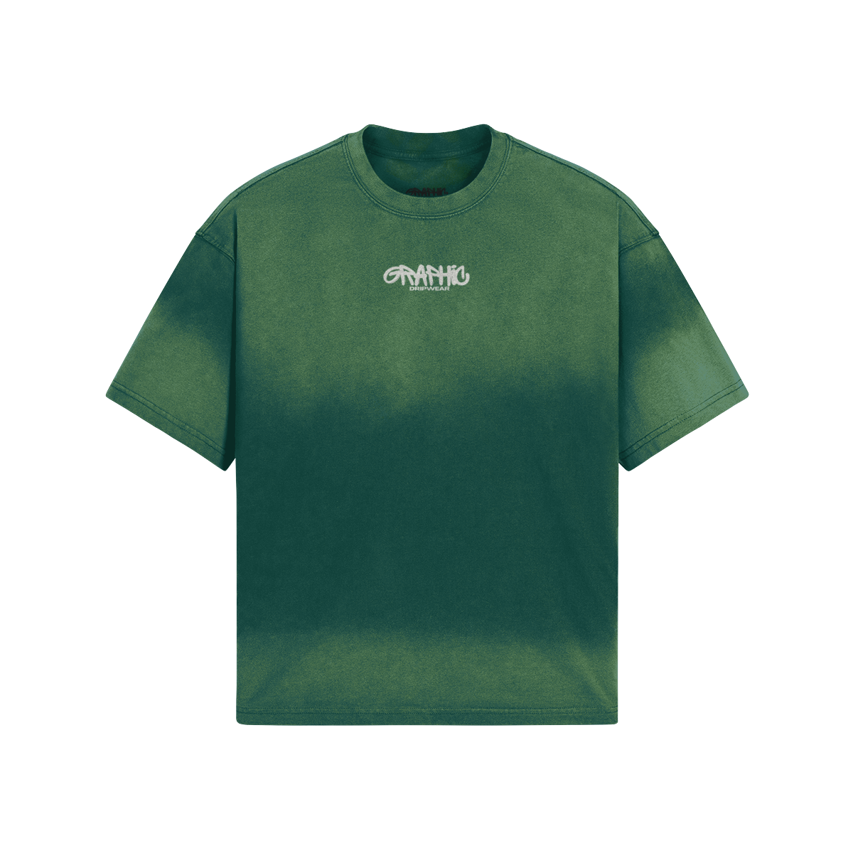 Graphic 260GSM Unisex Boxy Sun Faded T-shirt