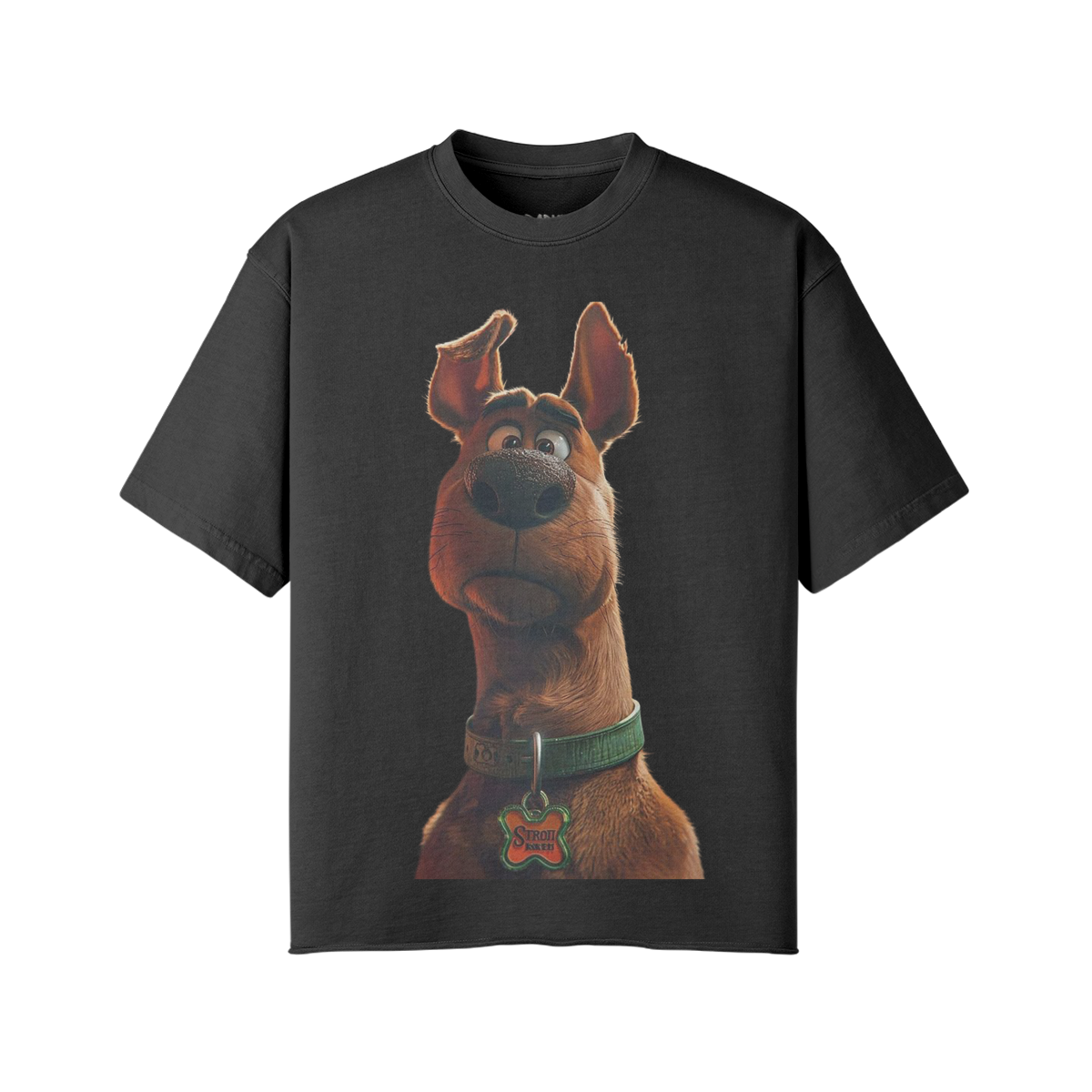 Scooby 260GSM Unisex Faded Raw Hem T-shirt